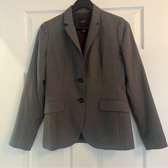 J CREW Super 120s Wool Skirt Suit - Picture 2 of 16
